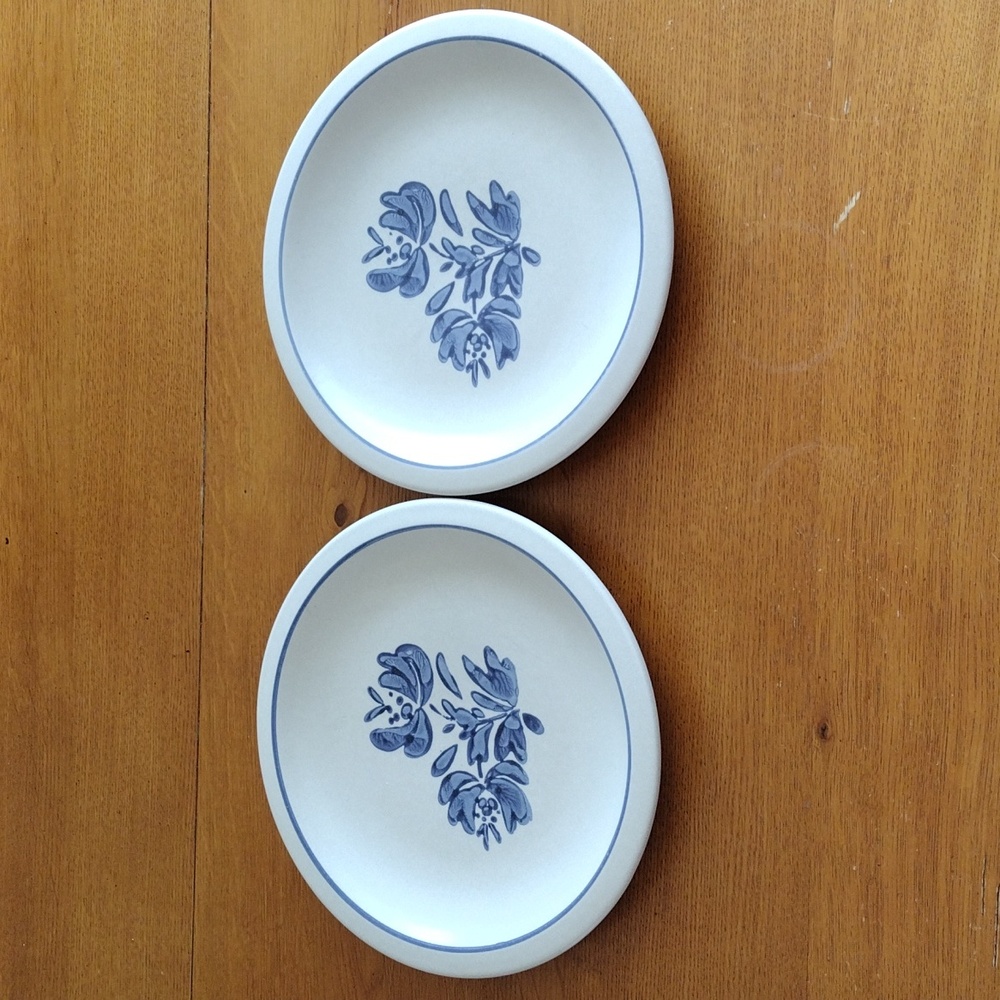 Pfaltzgraff Yorktowne 10" Stoneware Plates Set/2